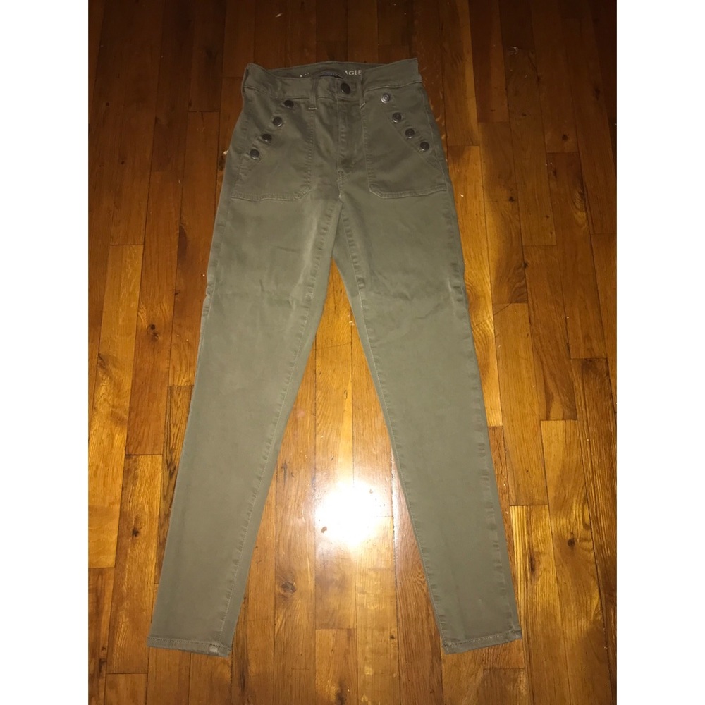Ae Olive pants